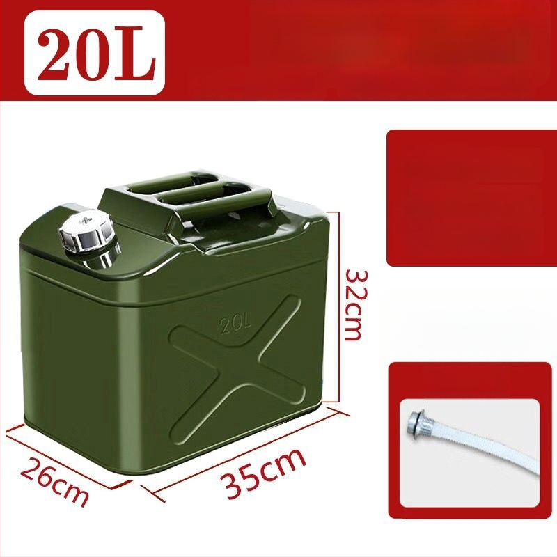 Storo plieno degalų bakas – tinka benzinui ir dyzelinui, automobilių atsarginė dalis