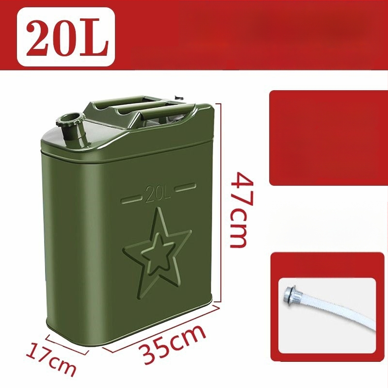 Storo plieno degalų bakas – tinka benzinui ir dyzelinui, automobilių atsarginė dalis