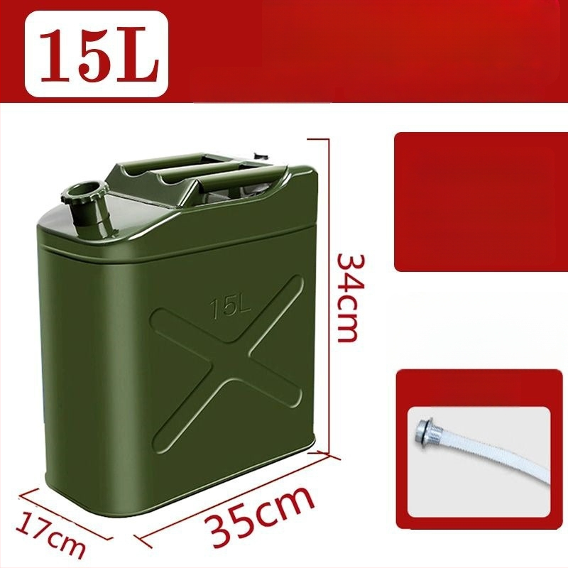 Storo plieno degalų bakas – tinka benzinui ir dyzelinui, automobilių atsarginė dalis