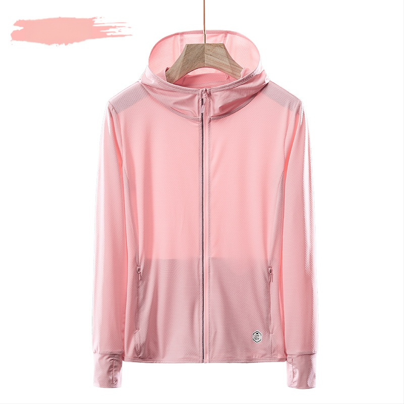Εξωτερικό αντιανιανικό μπουφάν με κουκούλα, διαπνέσιμος πολυεστέρας, UV προστασία UPF45, μακριά μανίκια
