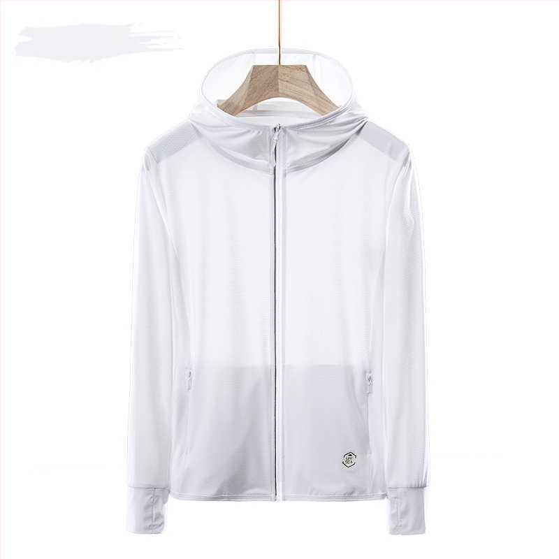 Εξωτερικό αντιανιανικό μπουφάν με κουκούλα, διαπνέσιμος πολυεστέρας, UV προστασία UPF45, μακριά μανίκια