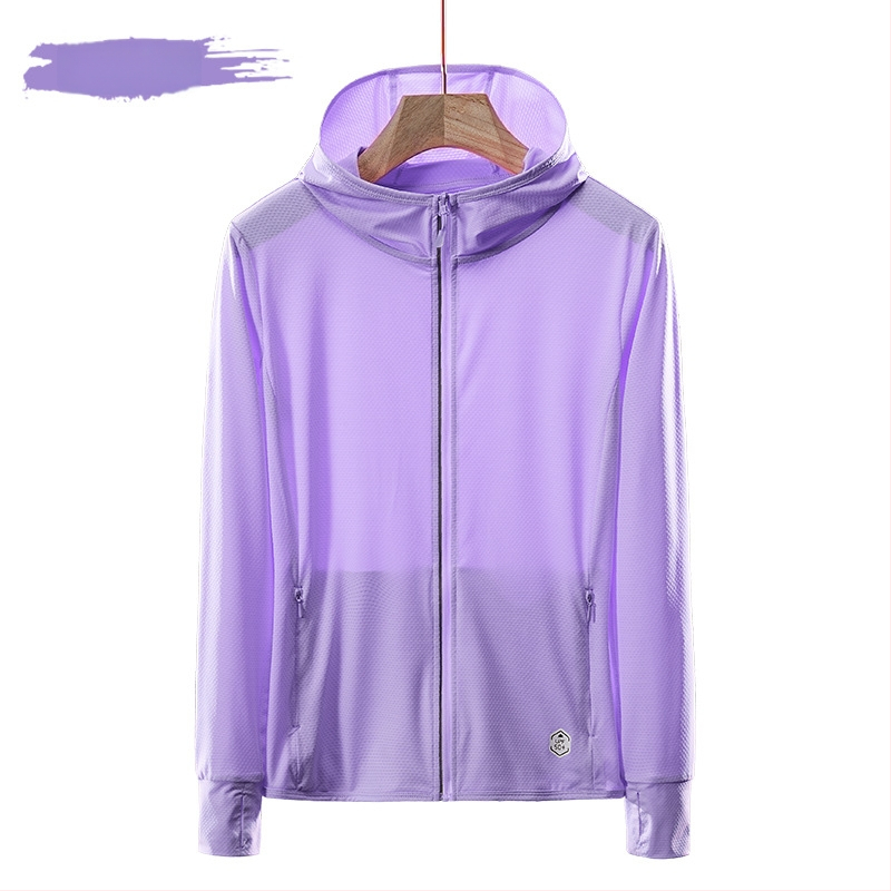 Εξωτερικό αντιανιανικό μπουφάν με κουκούλα, διαπνέσιμος πολυεστέρας, UV προστασία UPF45, μακριά μανίκια