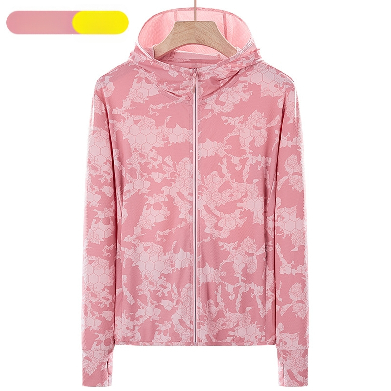 Εξωτερικό αντιανιανικό μπουφάν με κουκούλα, διαπνέσιμος πολυεστέρας, UV προστασία UPF45, μακριά μανίκια