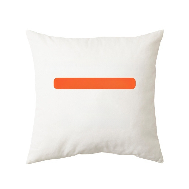 Párna belsővel — testreszabható digitális nyomtatás, egyszínű minta, huzat: imitációs, nagyon puha, töltet: PP pamut