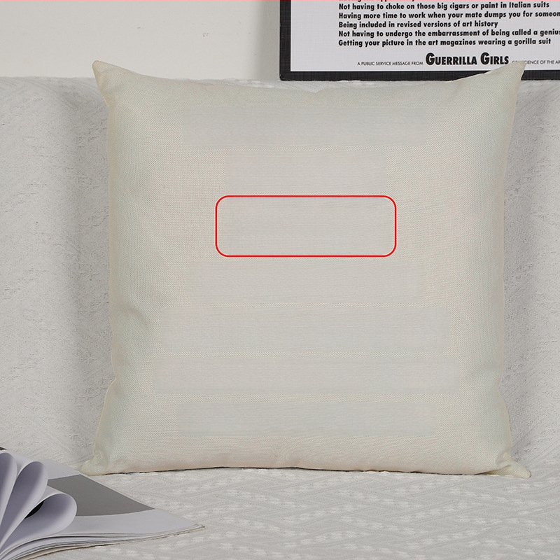 Párna belsővel — testreszabható digitális nyomtatás, egyszínű minta, huzat: imitációs, nagyon puha, töltet: PP pamut