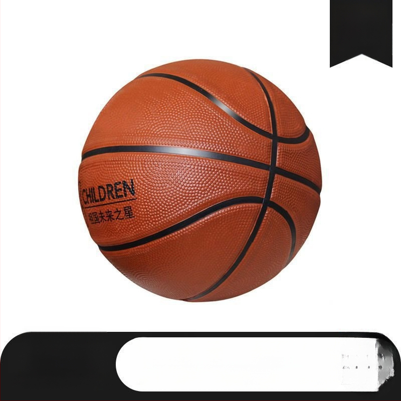 Krepšinio kamuolys iš sintetinės gumos, atsparus dilimui