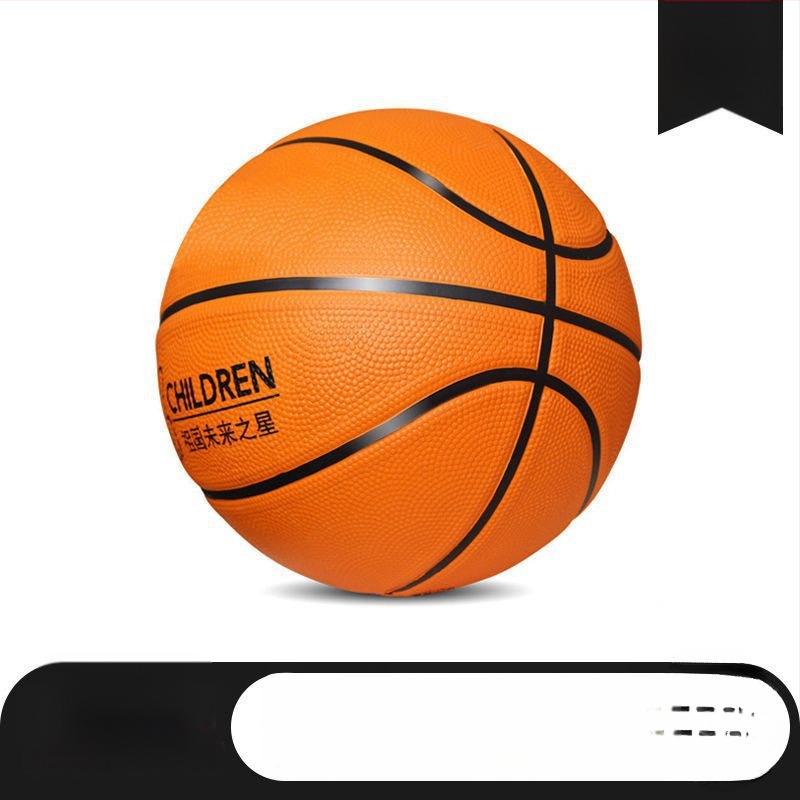 Krepšinio kamuolys iš sintetinės gumos, atsparus dilimui