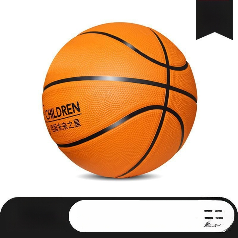 Krepšinio kamuolys iš sintetinės gumos, atsparus dilimui