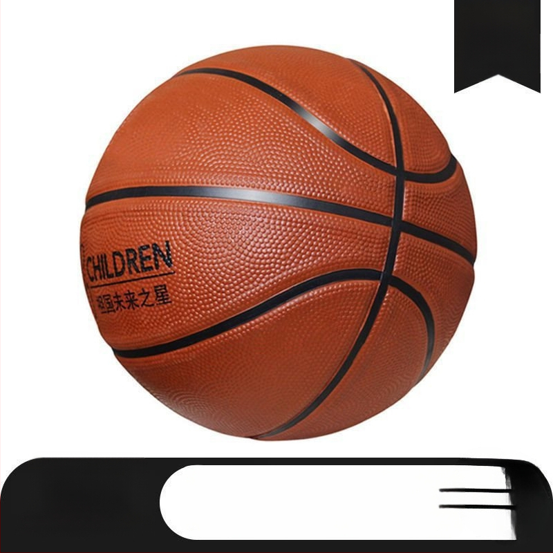 Krepšinio kamuolys iš sintetinės gumos, atsparus dilimui