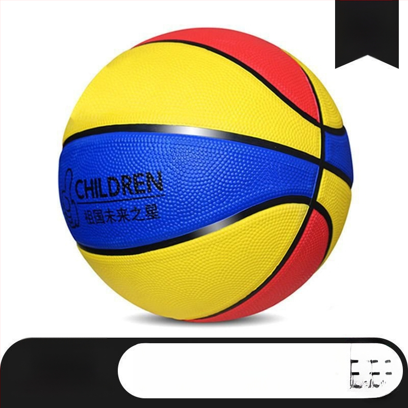 Krepšinio kamuolys iš sintetinės gumos, atsparus dilimui