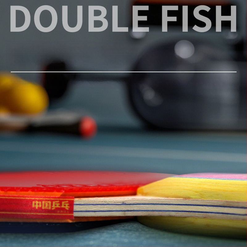 Pisces Diamond Series ρακέτα επιτραπέζιας, λεπίδα Basswood, λάστιχο κατά του κολλήματος, πλευρικός χτύπος, για εκπαίδευση και αγώνες