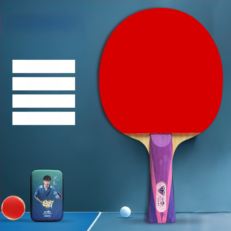 Pisces Diamond Series ρακέτα επιτραπέζιας, λεπίδα Basswood, λάστιχο κατά του κολλήματος, πλευρικός χτύπος, για εκπαίδευση και αγώνες