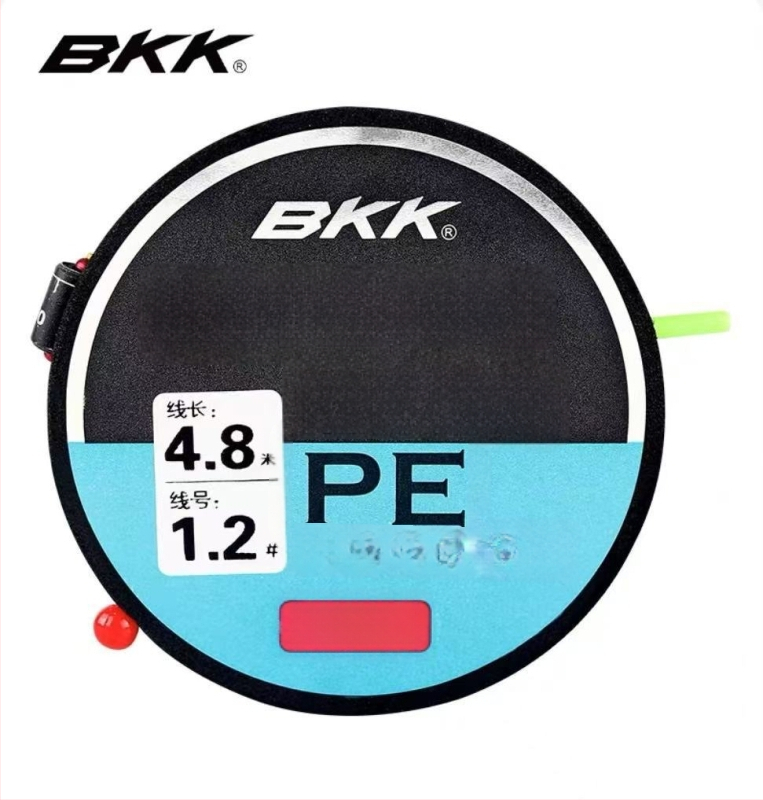 Nailoninės pagrindinės linijos rinkinys, be mazgų, ilgis 3,6–8,1 m, skirtas laisvalaikio žvejybai Black Pit