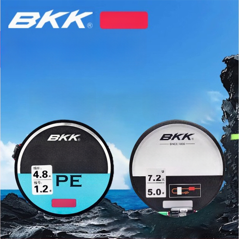 Nailoninės pagrindinės linijos rinkinys, be mazgų, ilgis 3,6–8,1 m, skirtas laisvalaikio žvejybai Black Pit