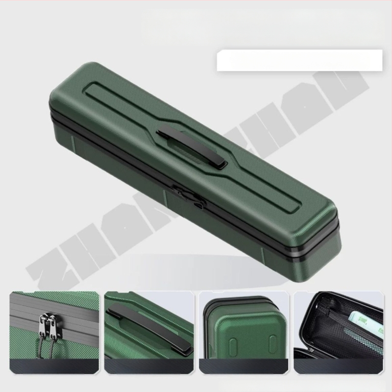 Torba za morski ribolov s čvrstim kućištem od plastike, vodootporna, prostor za varalice, štapove i pribor