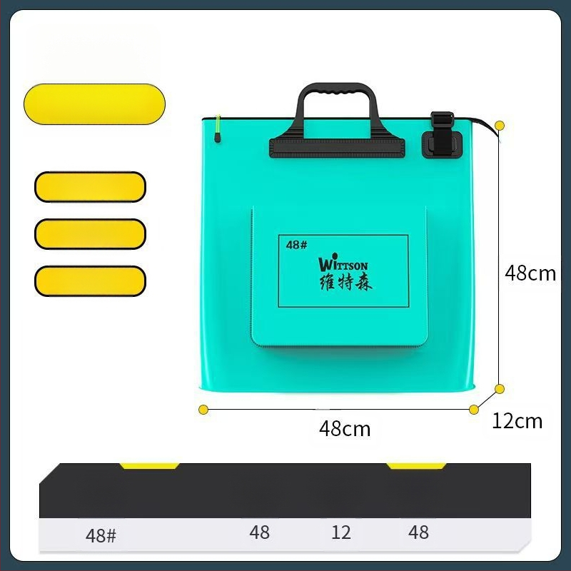 Морска риболовна чанта EVA водоустойчива за зареждане на примамки, монтаж на пръчка и съвместимост с макара