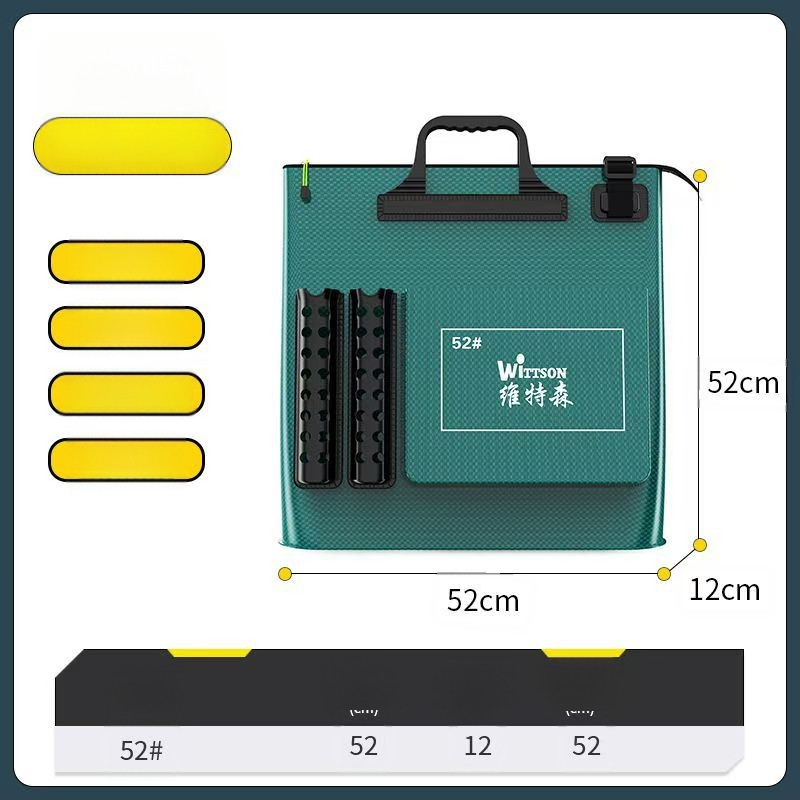 Морска риболовна чанта EVA водоустойчива за зареждане на примамки, монтаж на пръчка и съвместимост с макара