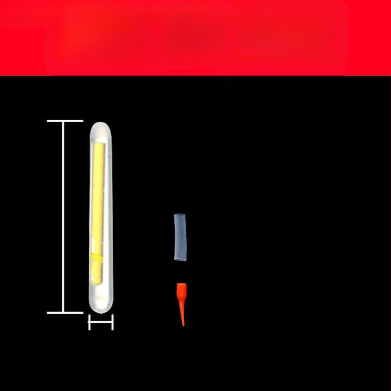 Glow Stick za ribolov – fluorescencijska plutva s držačem kartice, ultra jasna, Xiaoduo