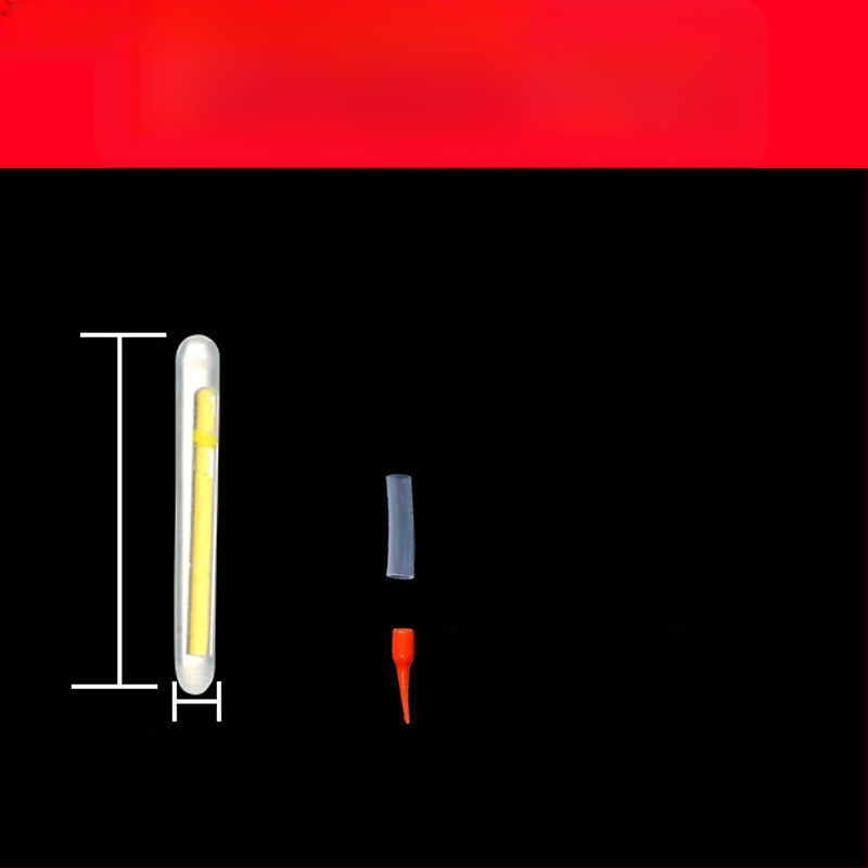 Glow Stick za ribolov – fluorescencijska plutva s držačem kartice, ultra jasna, Xiaoduo