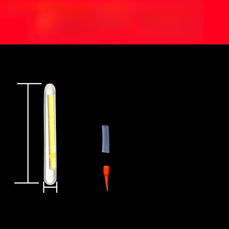 Glow Stick za ribolov – fluorescencijska plutva s držačem kartice, ultra jasna, Xiaoduo