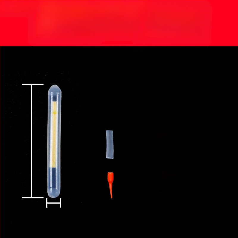 Glow Stick za ribolov – fluorescencijska plutva s držačem kartice, ultra jasna, Xiaoduo