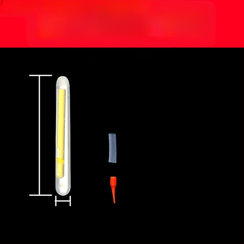 Glow Stick za ribolov – fluorescencijska plutva s držačem kartice, ultra jasna, Xiaoduo