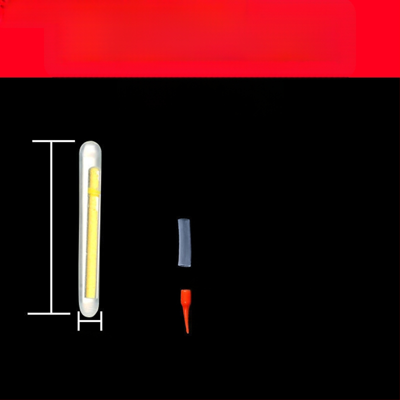 Glow Stick za ribolov – fluorescencijska plutva s držačem kartice, ultra jasna, Xiaoduo