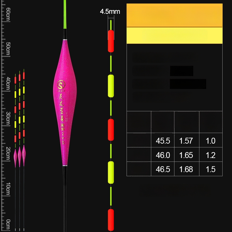 Függőleges sodrású horgászúszó Spirit dragon supreme, Nano anyag, Linxiang eredet