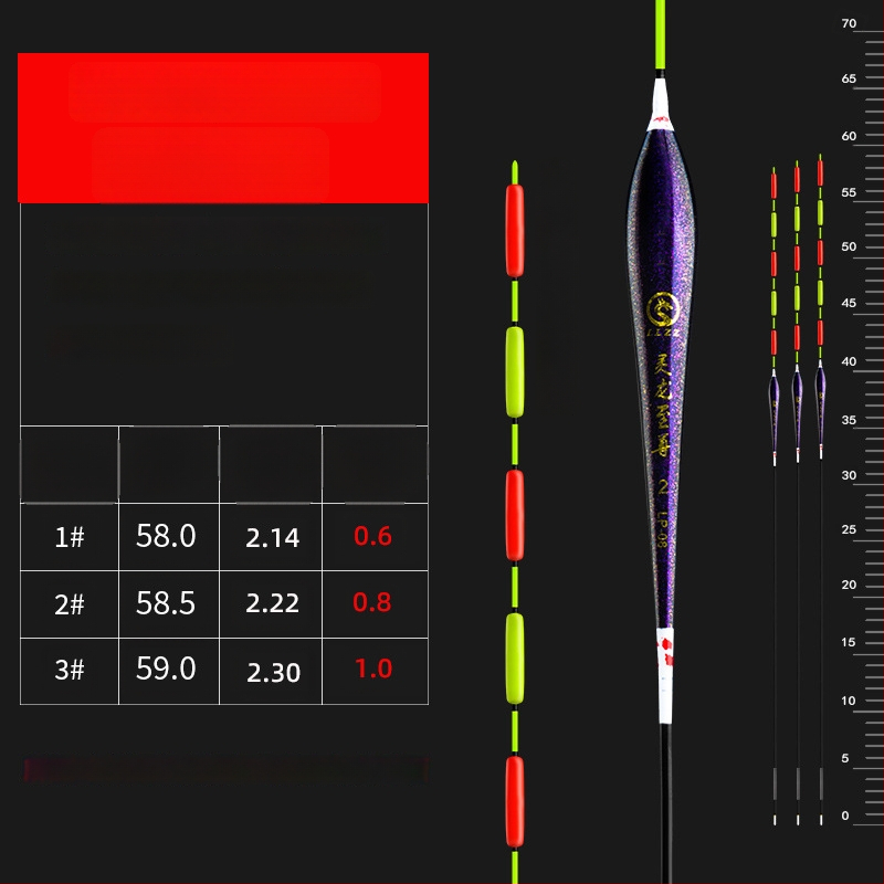 Függőleges sodrású horgászúszó Spirit dragon supreme, Nano anyag, Linxiang eredet