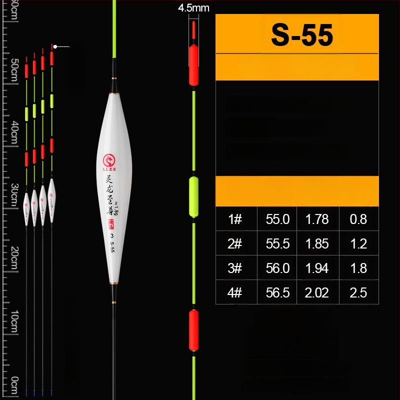 Függőleges sodrású horgászúszó Spirit dragon supreme, Nano anyag, Linxiang eredet