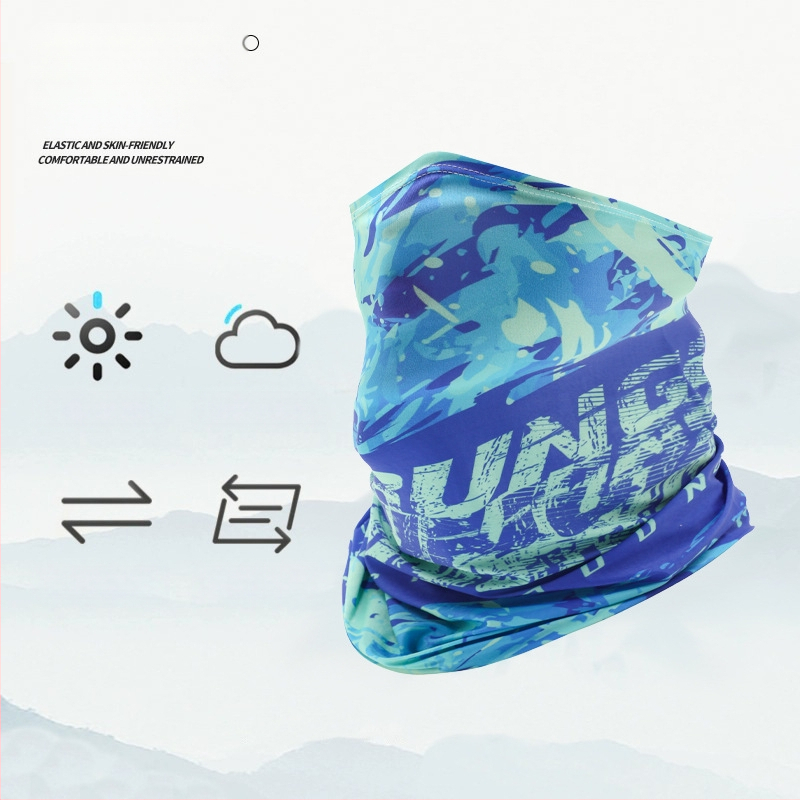 Nyári napvédő ujjvédő készlet maszk és karvédőkkel kerékpározáshoz és horgászathoz, légáteresztő, gyorsan száradó poliészter, kamuflázs, tavasz 2025