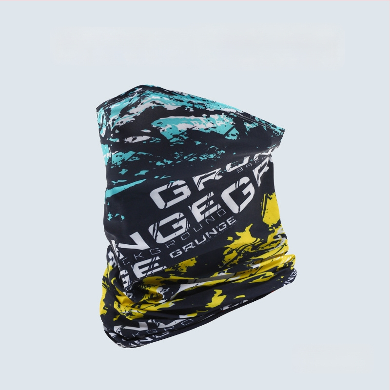 Nyári napvédő ujjvédő készlet maszk és karvédőkkel kerékpározáshoz és horgászathoz, légáteresztő, gyorsan száradó poliészter, kamuflázs, tavasz 2025