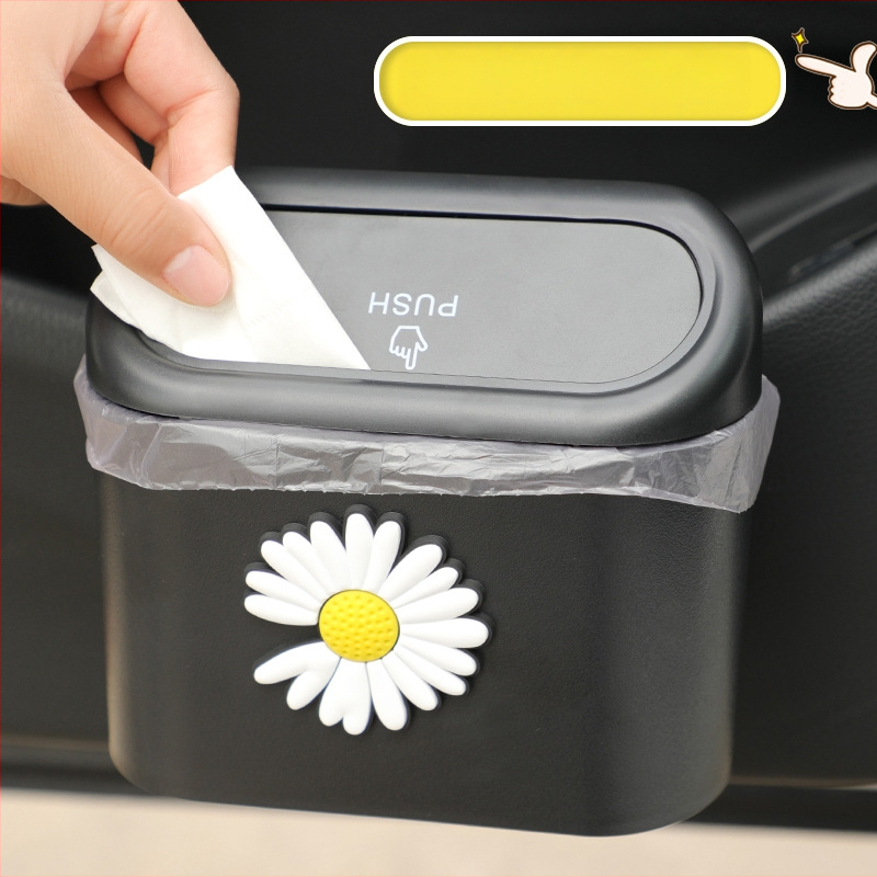 Automobilio vidinis pakabinamas šiukšlių dėžė – vandeniui atspari plastikinė laikymo dėžė (Medžiaga: plastikas; Vietos: automobilio durys; Naudojimas: pakabinamas; Suderinamumas: universalus)