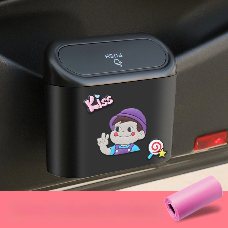 Automobilio vidinis pakabinamas šiukšlių dėžė – vandeniui atspari plastikinė laikymo dėžė (Medžiaga: plastikas; Vietos: automobilio durys; Naudojimas: pakabinamas; Suderinamumas: universalus)