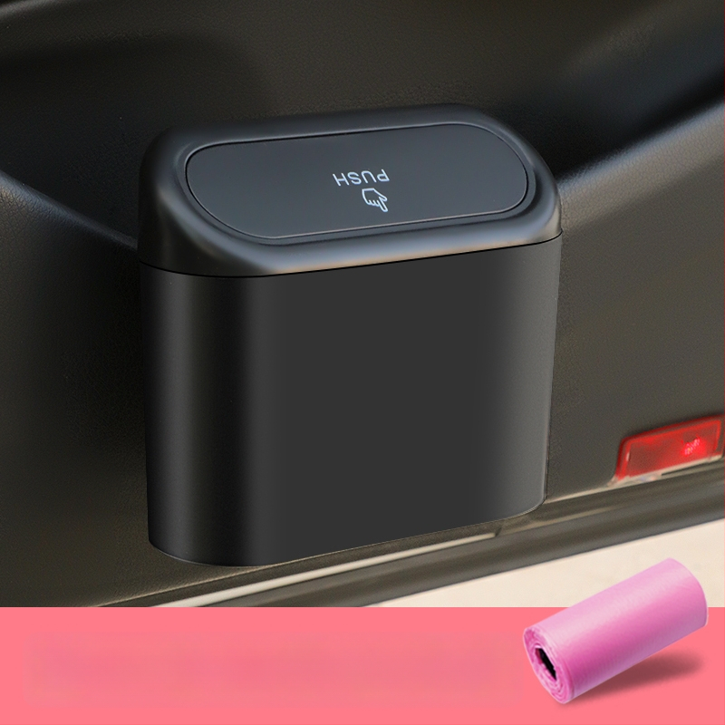 Automobilio vidinis pakabinamas šiukšlių dėžė – vandeniui atspari plastikinė laikymo dėžė (Medžiaga: plastikas; Vietos: automobilio durys; Naudojimas: pakabinamas; Suderinamumas: universalus)