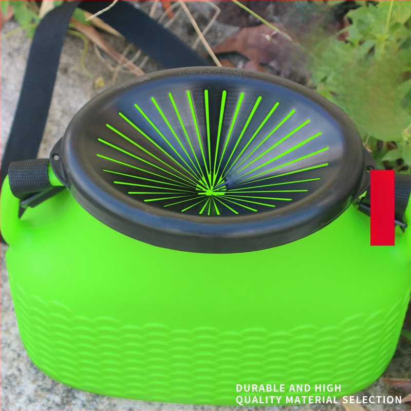 Plastikust kalastuskorv vööga – välistingimustes kasutamiseks, polüpropüleen