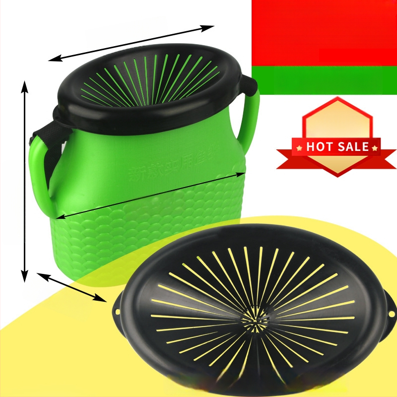 Plastikust kalastuskorv vööga – välistingimustes kasutamiseks, polüpropüleen