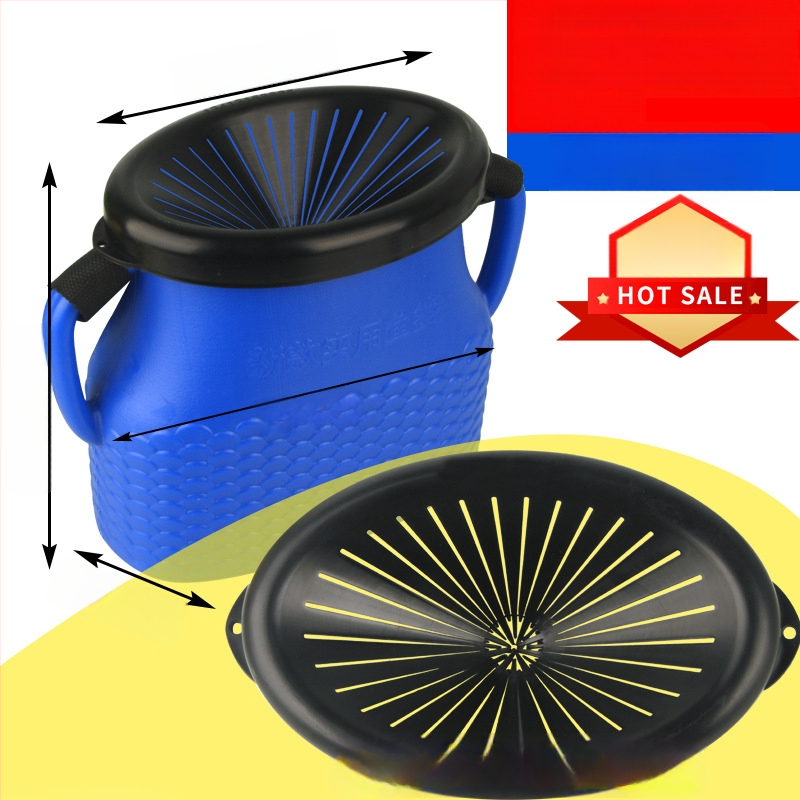 Plastikust kalastuskorv vööga – välistingimustes kasutamiseks, polüpropüleen