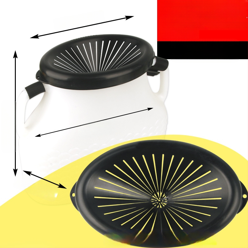 Plastikust kalastuskorv vööga – välistingimustes kasutamiseks, polüpropüleen