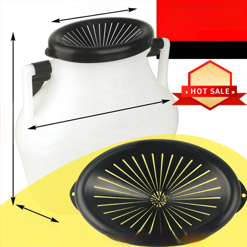 Plastikust kalastuskorv vööga – välistingimustes kasutamiseks, polüpropüleen