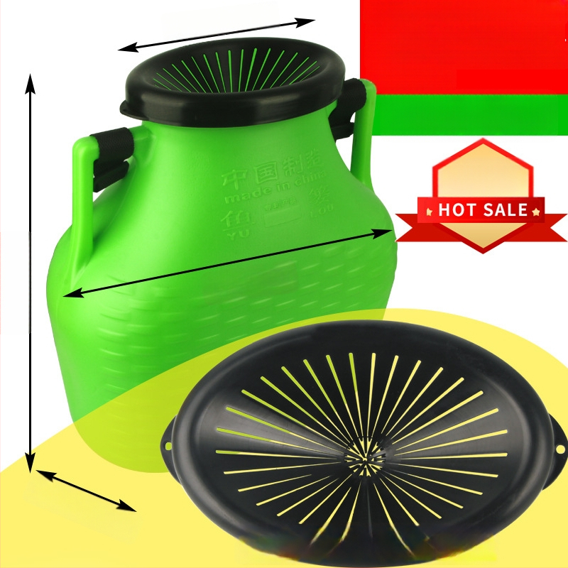 Plastikust kalastuskorv vööga – välistingimustes kasutamiseks, polüpropüleen