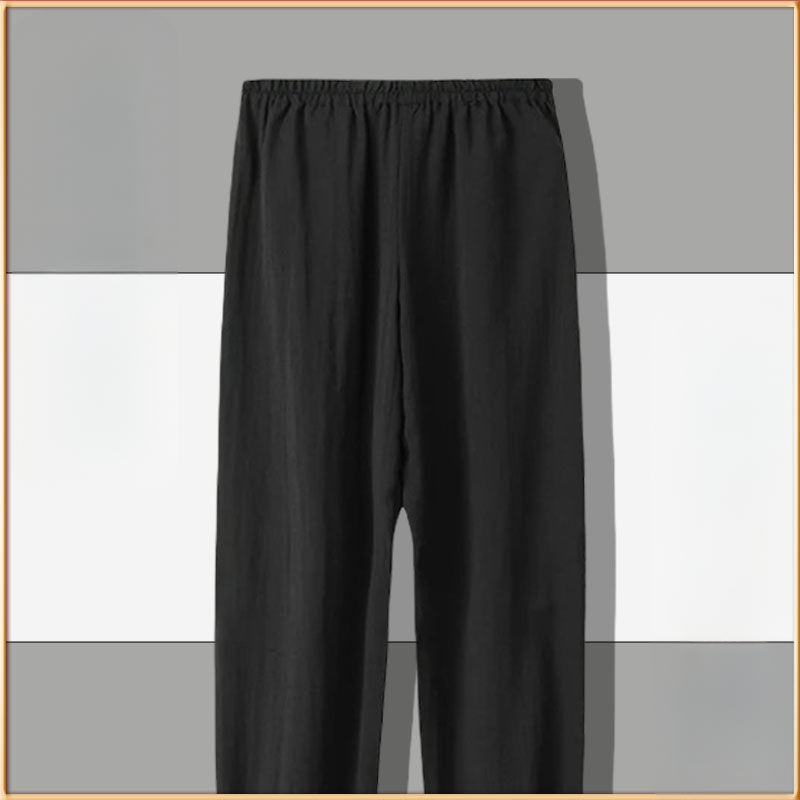 Set de robe taoiste pentru Tai Chi, cinci piese, material din in 100%, respirabil, marca Converge