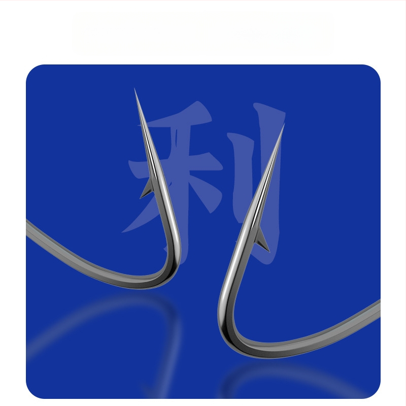 Kuke za ribolov s dvostrukim podlinijskim udicama, bodlje, 20 kom, duljina užeta 70 cm