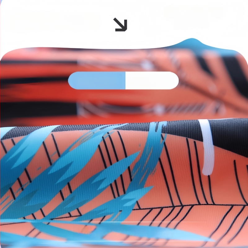 Peldēšanas cepure no poliestera ar drukas rakstu, unisex, pieaugušajiem (Poliesteris • Druka • Pieaugušie • Unisex)