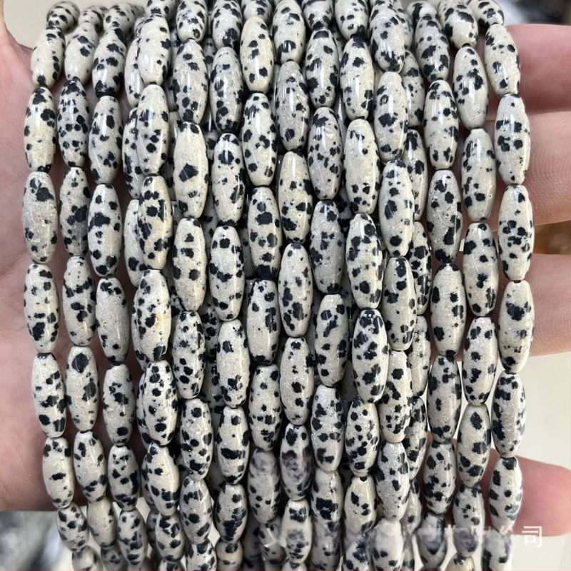 6x16 mm rižaste perle od agat i aventurina, cilindrične perle, slobodne perle, poluproizvodi za DIY ogrlice