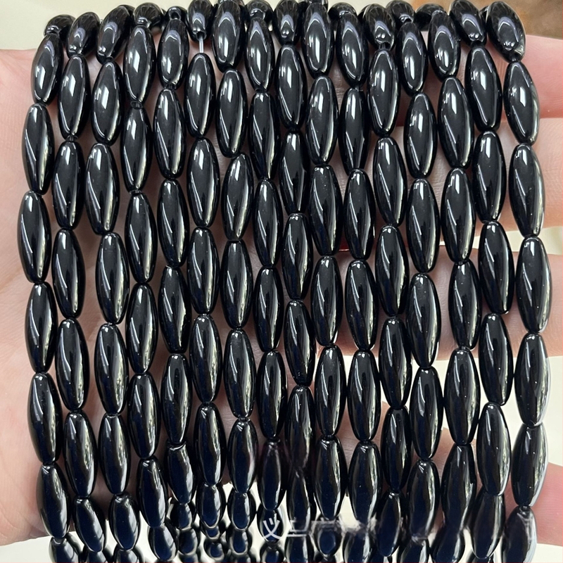 6x16 mm rižaste perle od agat i aventurina, cilindrične perle, slobodne perle, poluproizvodi za DIY ogrlice