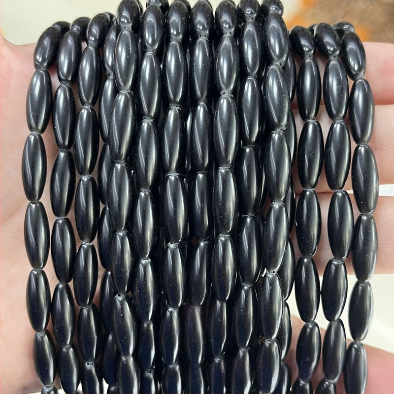 6x16 mm rižaste perle od agat i aventurina, cilindrične perle, slobodne perle, poluproizvodi za DIY ogrlice