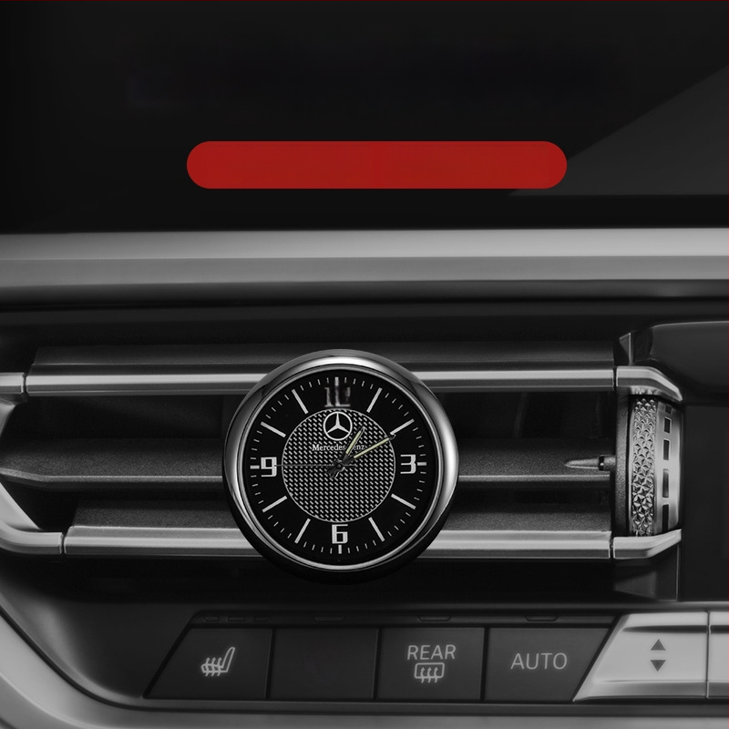 Automobilinis laikrodis su apšvietimu, skaitmeninis kvarcinis laikrodis, belaidis, metalinis korpusas, modelis 013, su logotipu spausdintu