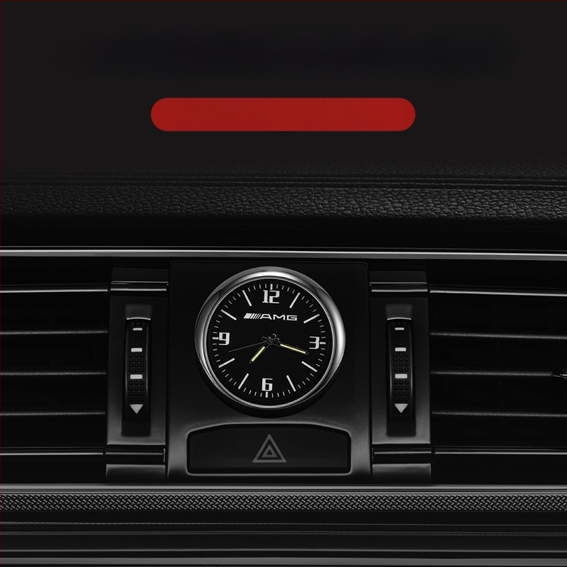 Automobilinis laikrodis su apšvietimu, skaitmeninis kvarcinis laikrodis, belaidis, metalinis korpusas, modelis 013, su logotipu spausdintu