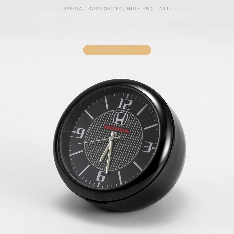 Automobilinis laikrodis su apšvietimu, skaitmeninis kvarcinis laikrodis, belaidis, metalinis korpusas, modelis 013, su logotipu spausdintu